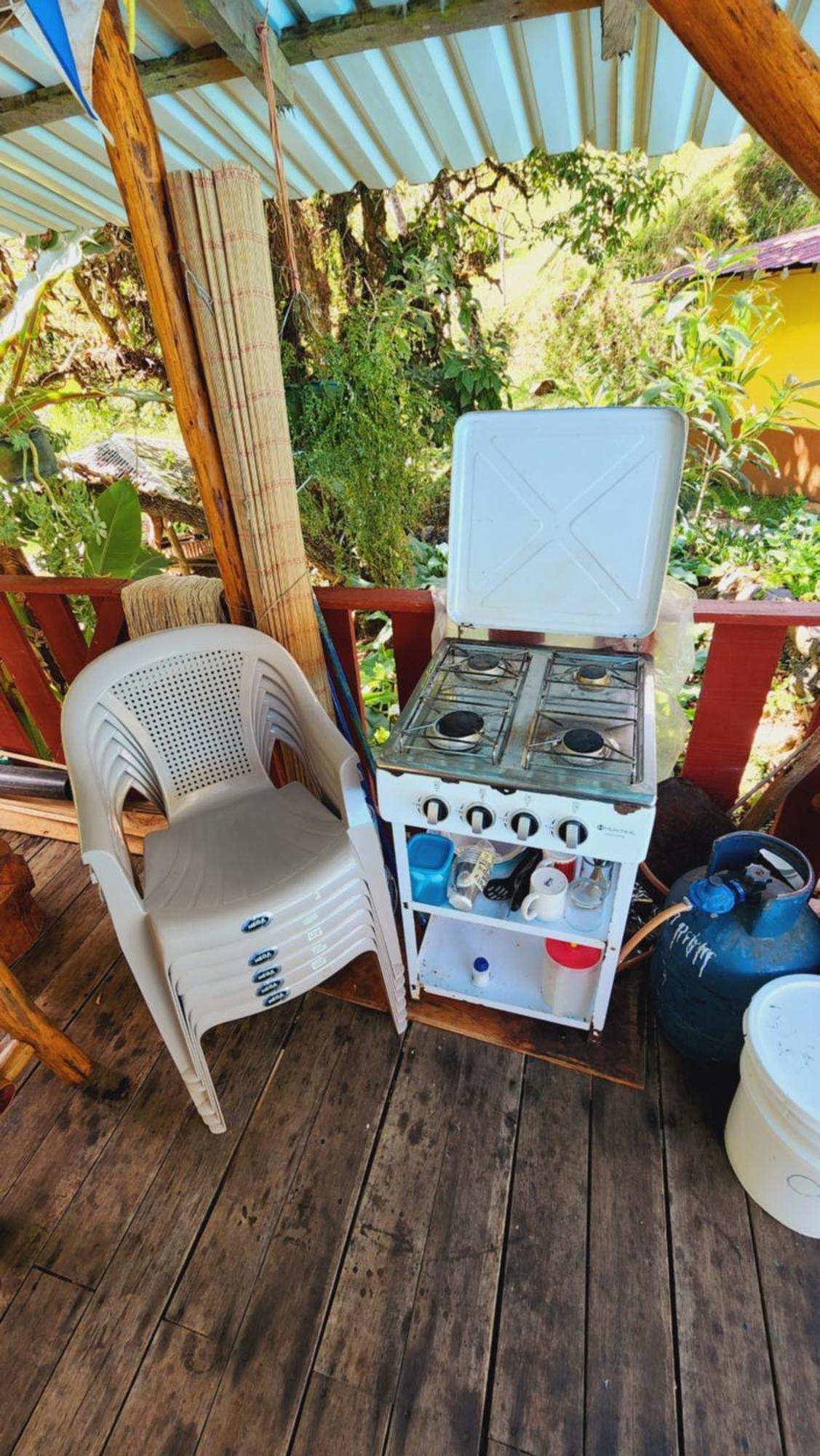 Hospedajes Richie Eco Camp Providencia Ngoại thất bức ảnh