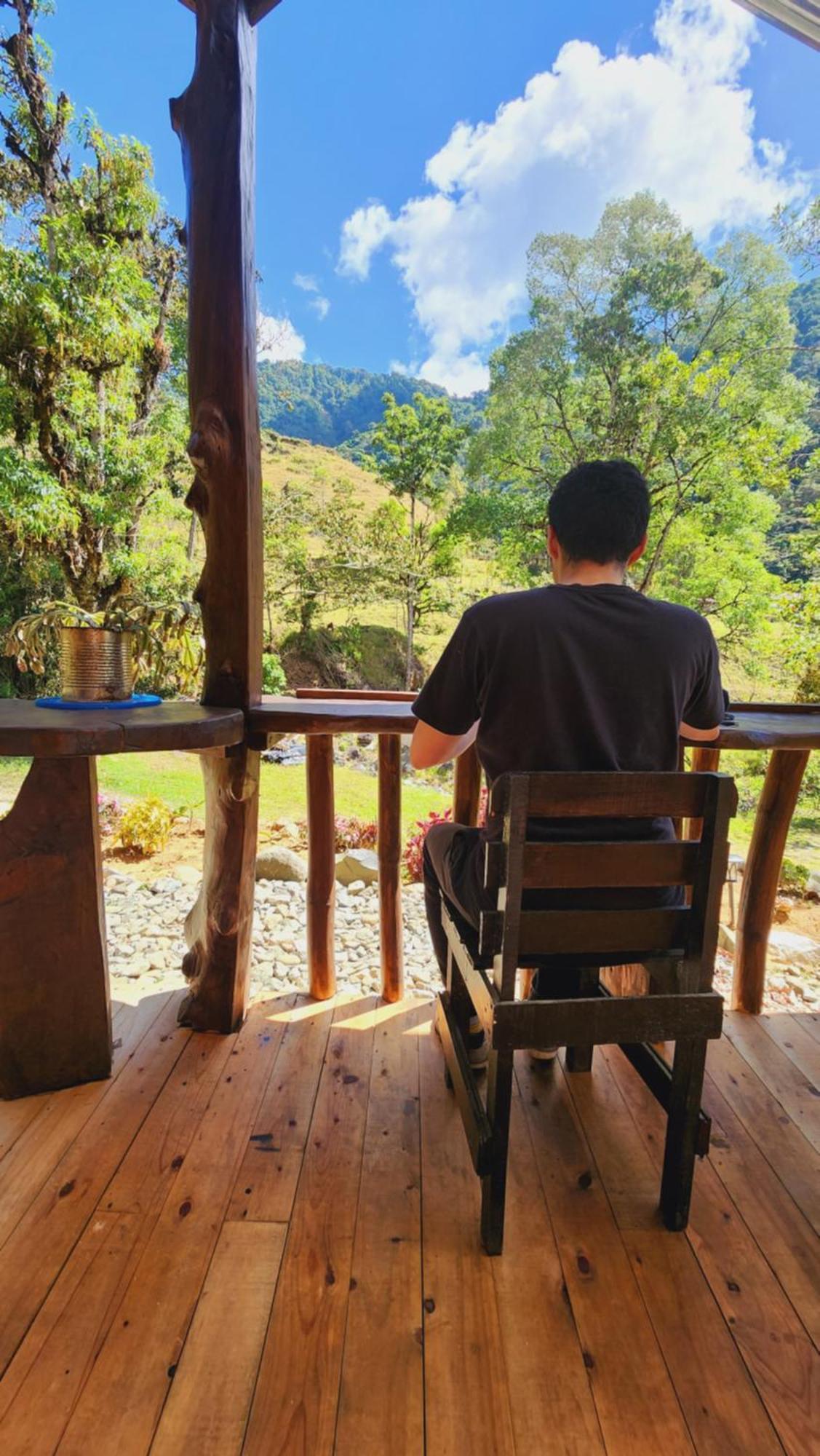 Hospedajes Richie Eco Camp Providencia Ngoại thất bức ảnh