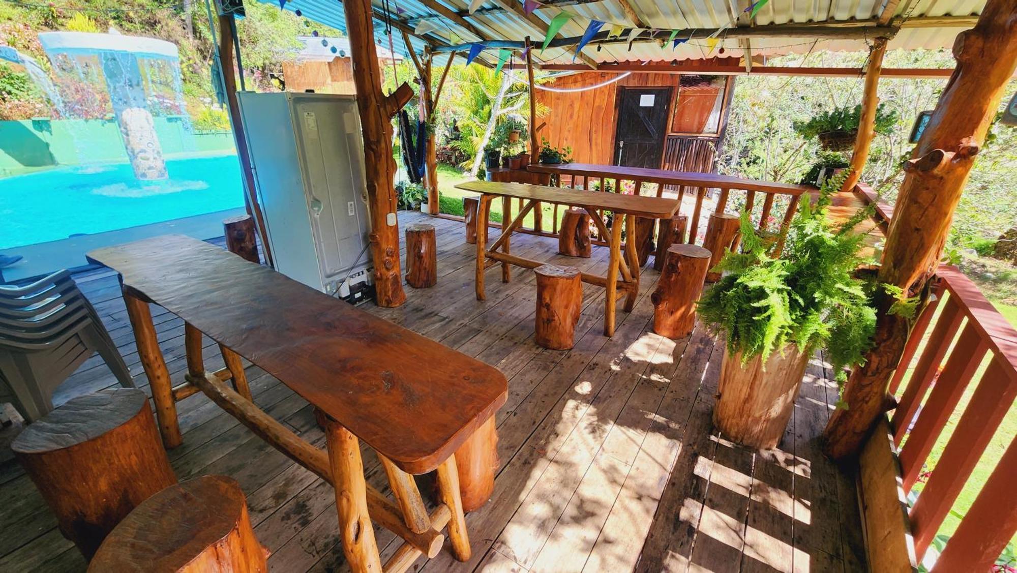 Hospedajes Richie Eco Camp Providencia Ngoại thất bức ảnh